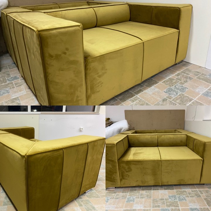 Диван “Olive Line” с високи подлакътници