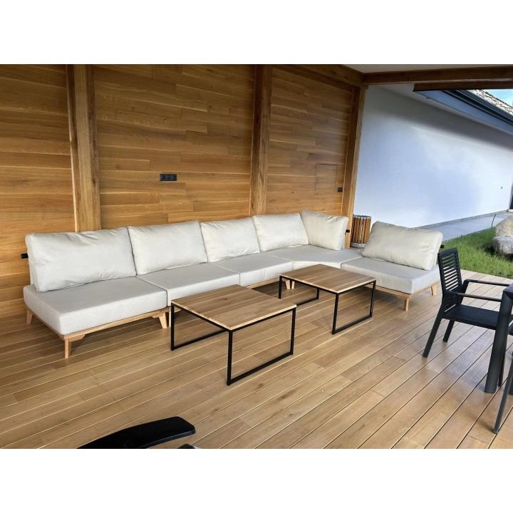 Градински ъглов диван Natural Lounge